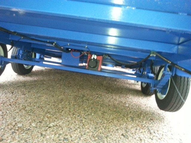Car Trailer spring suspension wheels